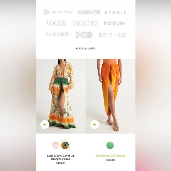 SIGAL Long-Sleeve Tie-Front Cover-Up Dress L - Picture 16 of 16